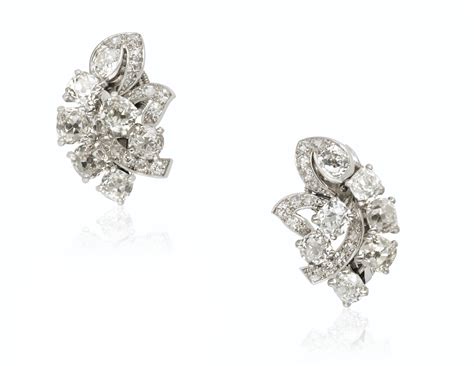 cartier art deco earrings|其他.